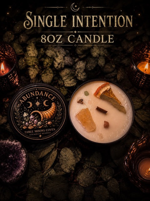 8 oz. Keeper Stone Single Intention Candle