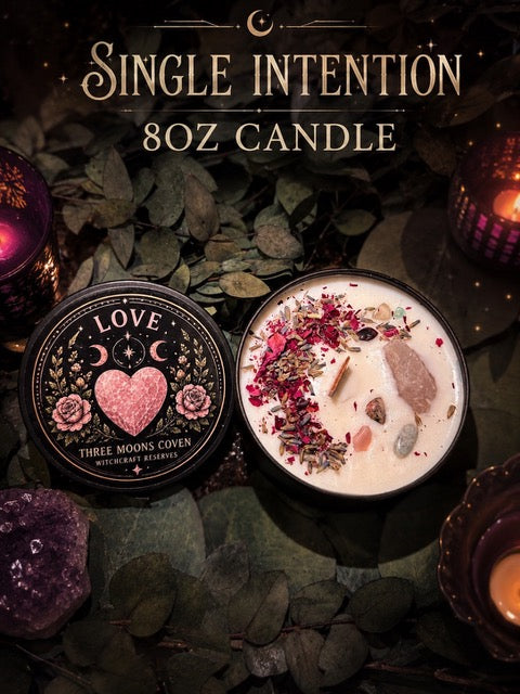 8 oz. Keeper Stone Single Intention Candle