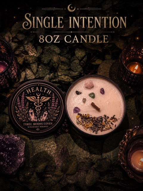 8 oz. Keeper Stone Single Intention Candle