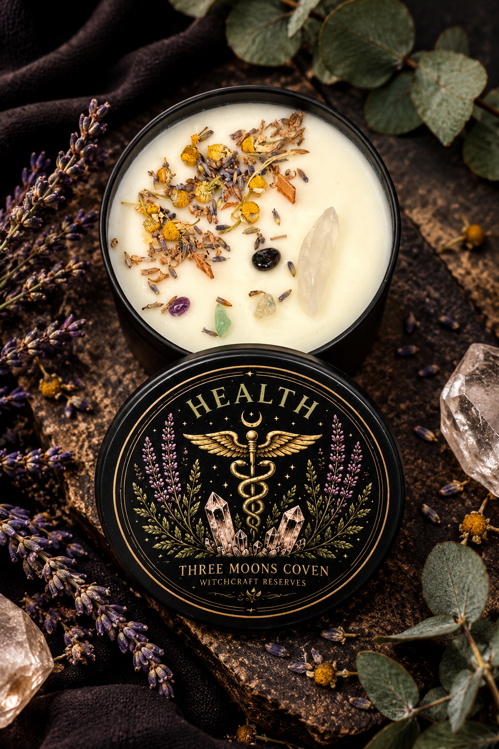 8 oz. Keeper Stone Single Intention Candle